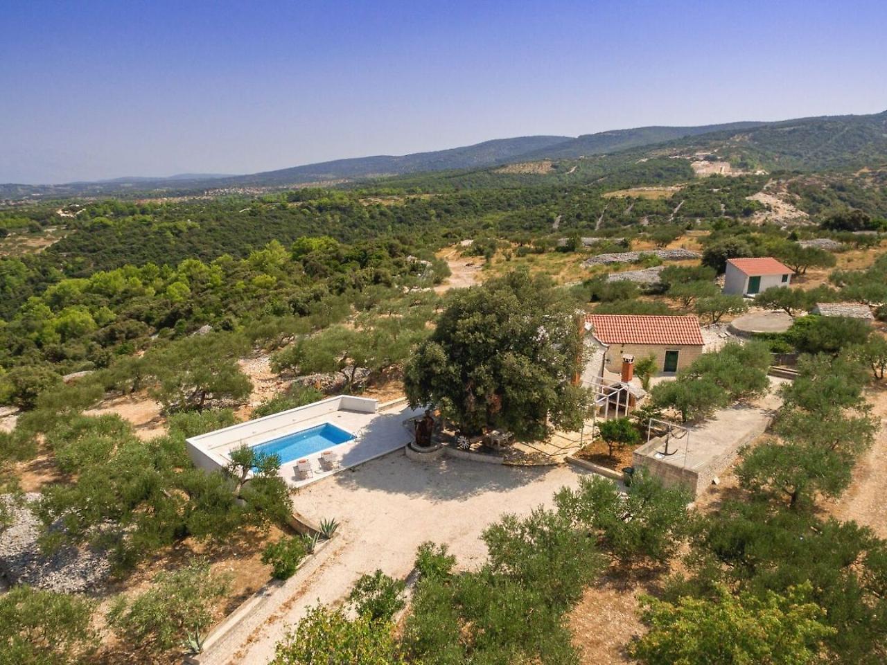 Villa Dubrava Tranquil Retreat Nestled In An Olive Grove For Serene Escapes Pucisca Luaran gambar